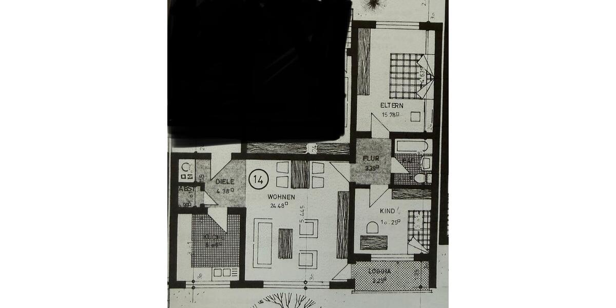 Etagenwohnung Bochum Bochum-Ost - 3.5 Zimmer, 74 m&sup2;, 189.000&euro; | Angebot:26322388