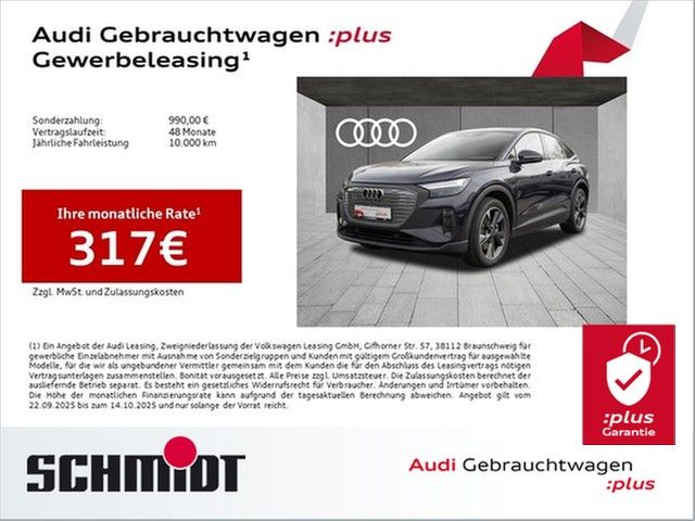 Audi Q4 e-tron 6.970 km 37.940 € Recklinghausen 45657