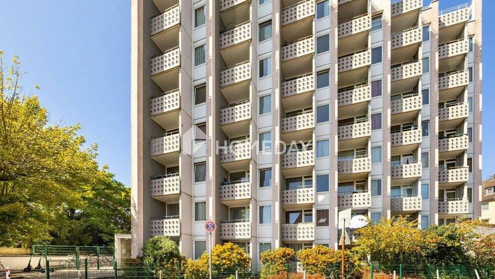 Ideal geschnittene Singlewohnung mit Westloggia im gepflegten Mehrfamilienhaus 1 zimmer