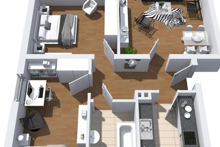 Sehen, mieten, wohnen! 3-Zimmer-Wohnung in Horsthausen im Angebot, mit Einkaufsgutschein 3 zimmer