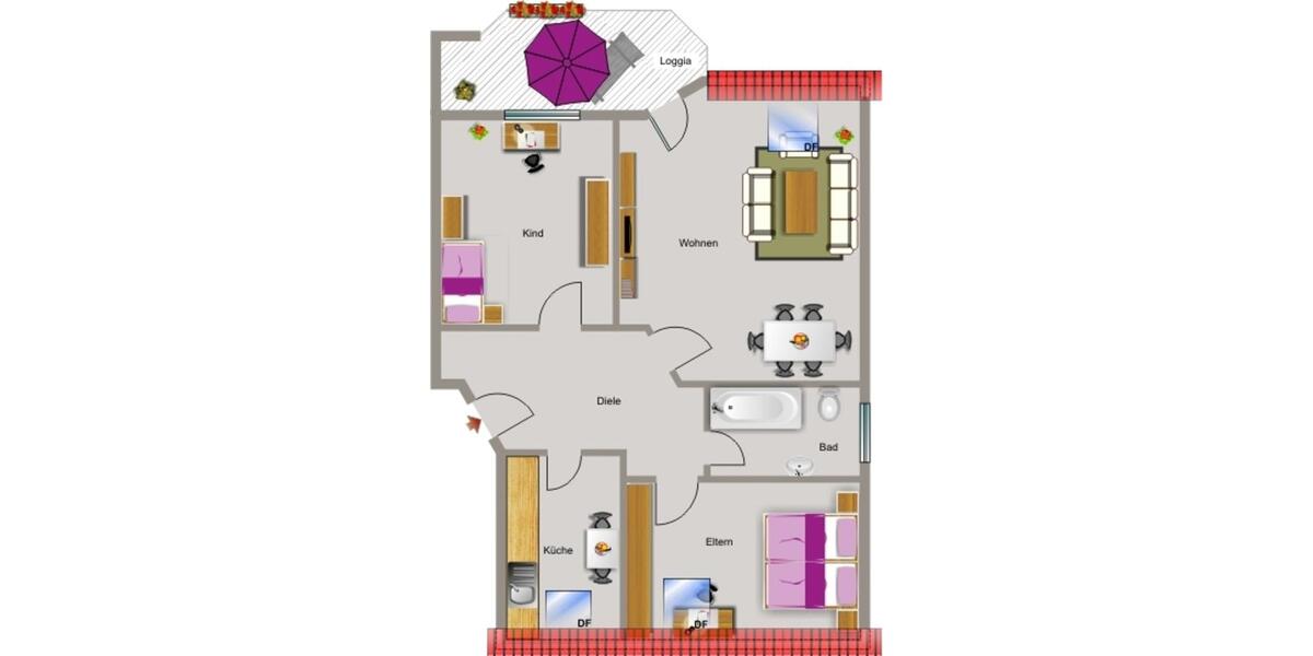 Wohnen, wo das Herz schlägt. 3.5 zimmer