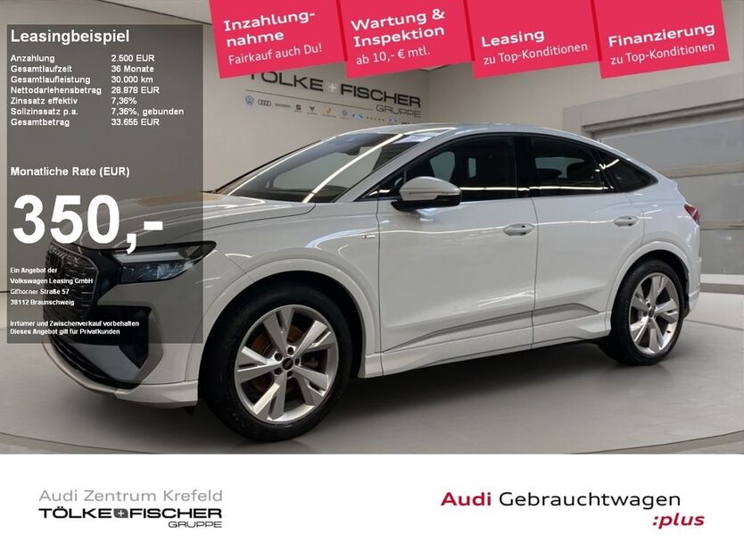 Audi Q4 e-tron 69.866 km 26.689 € Krefeld 47805