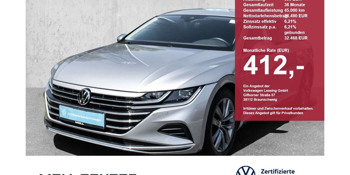VW Arteon 63.323 km 27.840 &euro; Düsseldorf 40474