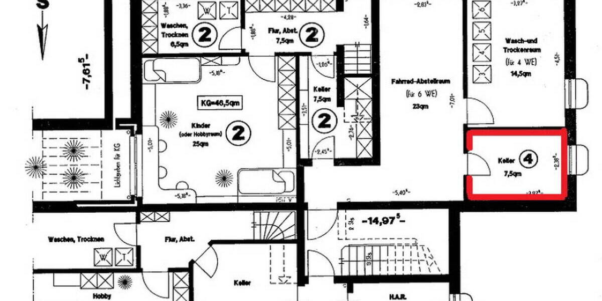 Etagenwohnung Dorsten Hardt - 3 Zimmer, 98 m&sup2;, 300.000&euro; | Angebot:26418067