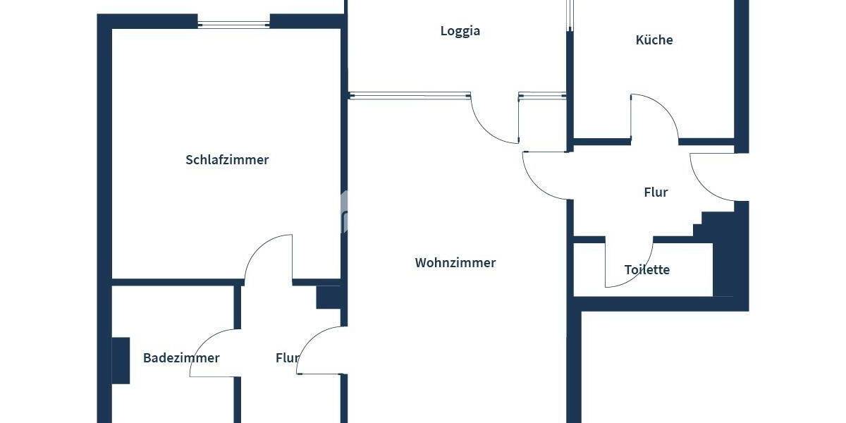 Etagenwohnung Duisburg Mündelheim - 2 Zimmer, 65 m&sup2;, 145.000&euro; | Angebot:25696793