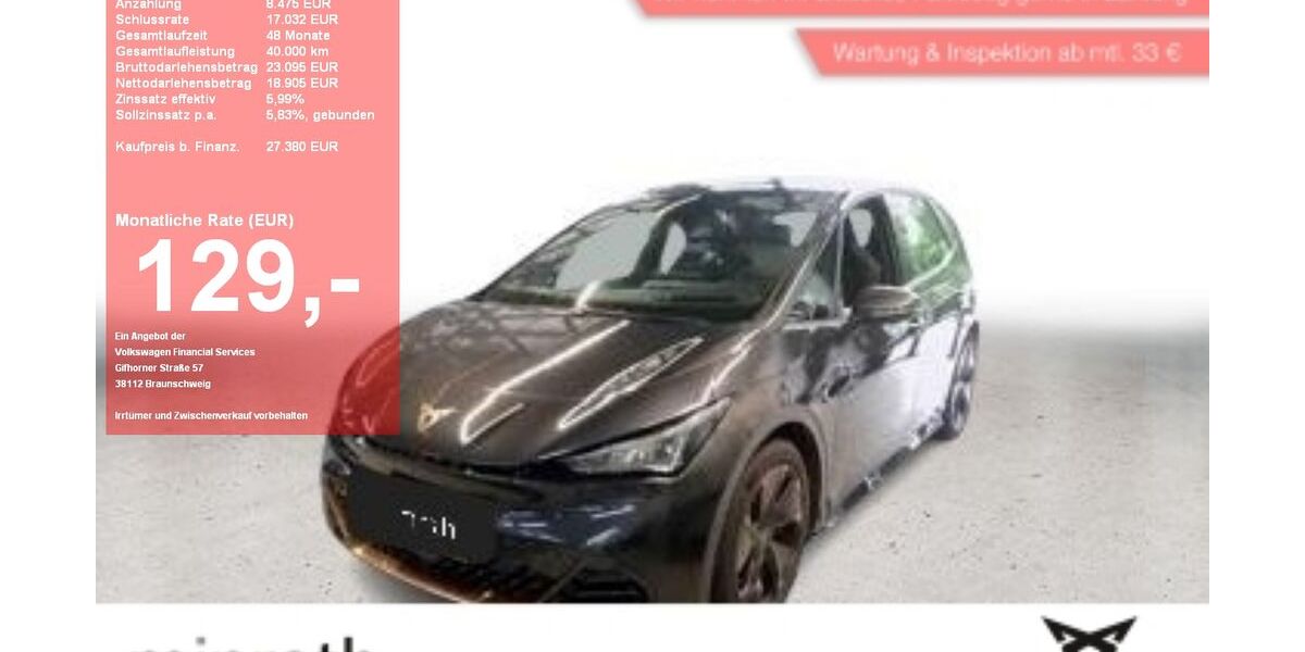 Cupra Born 15.750 km 26.880 € Moers-Hülsdonk 47441