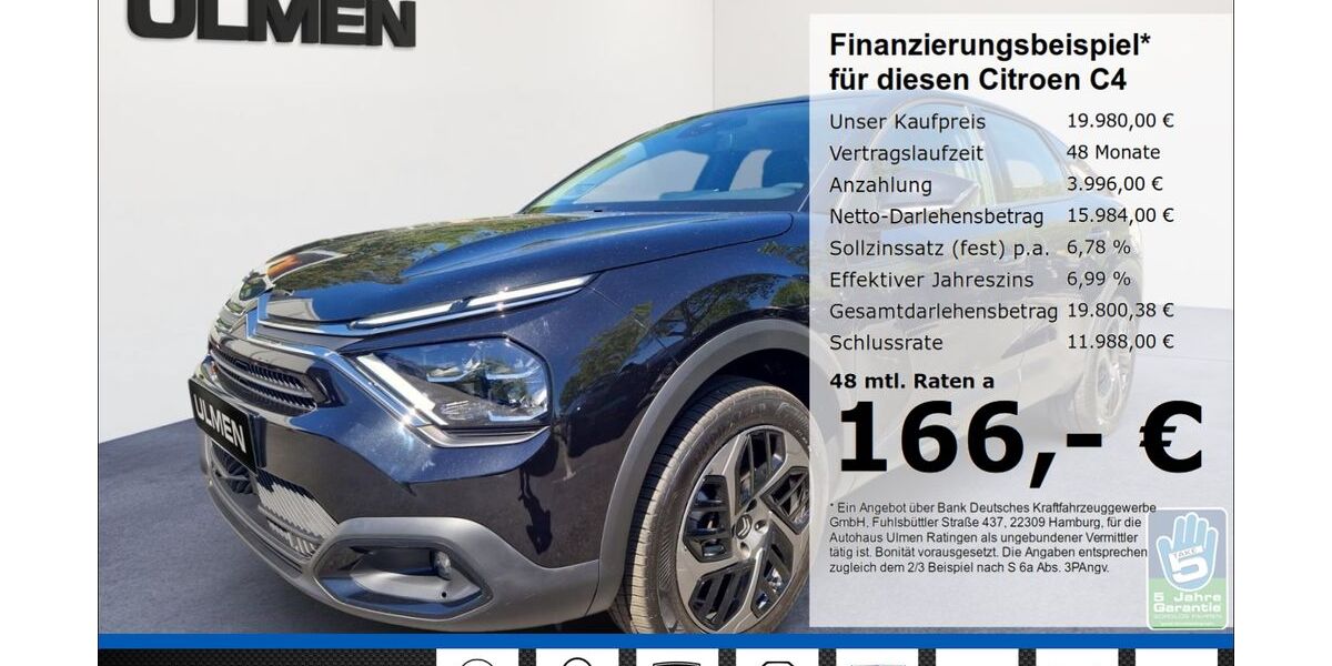 Citroen C4 9.094 km 19.480 &euro; Ratingen 40880