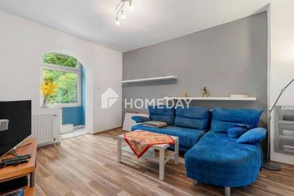 Charmante 2-Zimmer-Wohnung mit Gartenblick in gepflegtem Mehrfamilienhaus