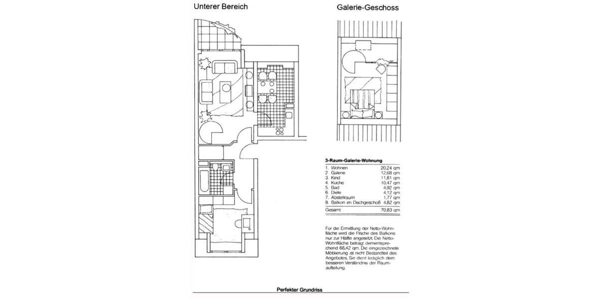 Maisonettenwohnung Meerbusch - 3 Zimmer, 70 m&sup2;, 1.300&euro; | Angebot:26364804