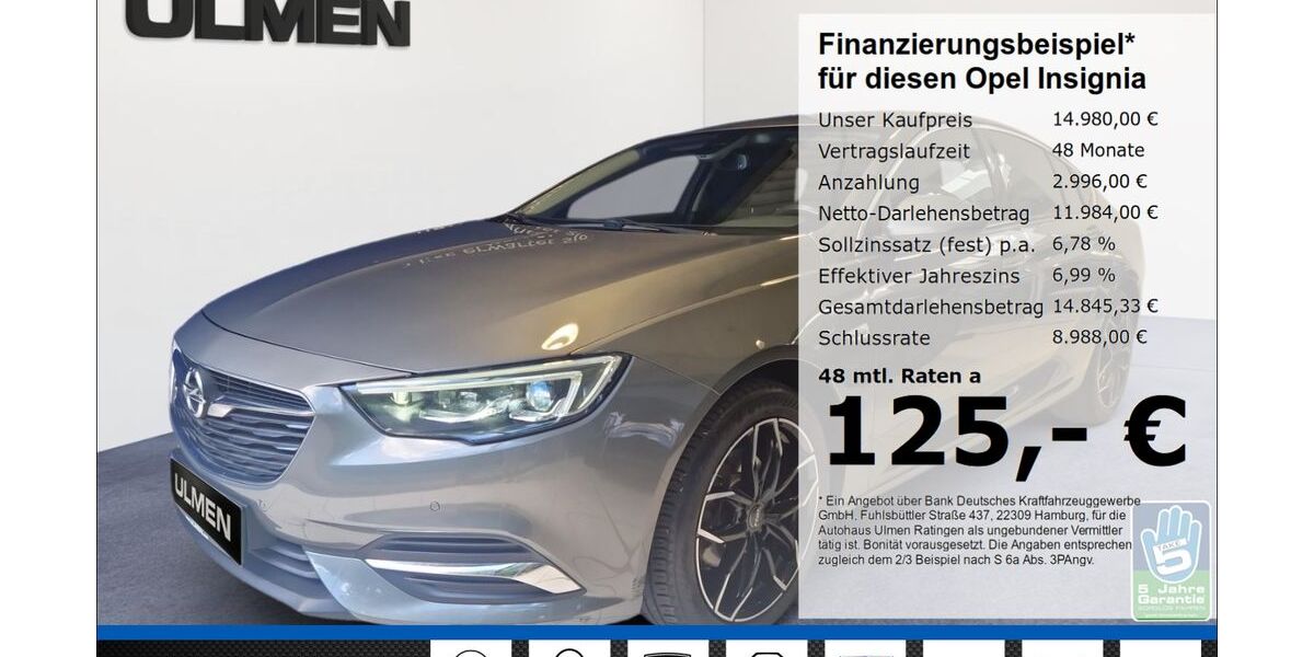 Opel Insignia 84.565 km 14.666 &euro; Ratingen 40880