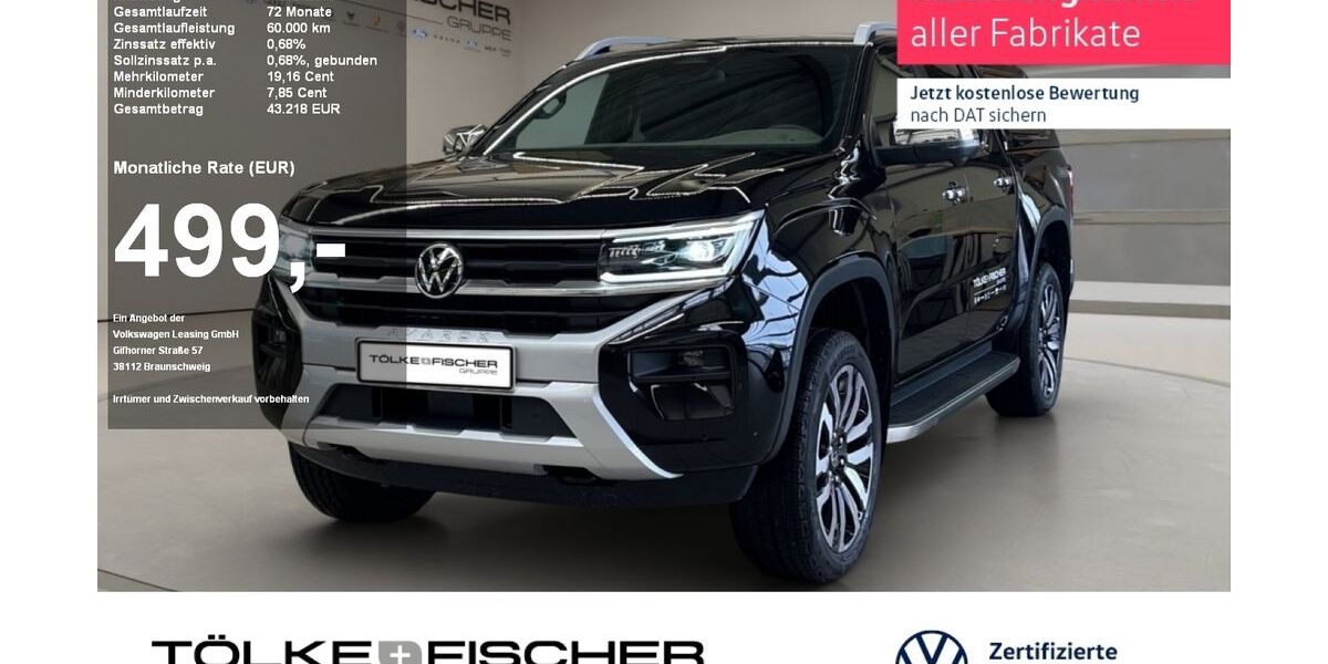 VW Amarok 4.990 km 69.785 &euro; Krefeld 47805