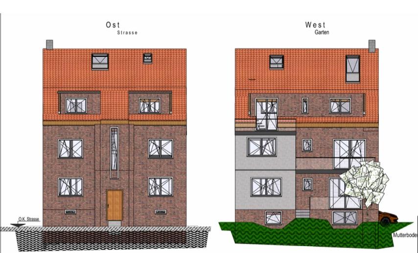 Maisonettenwohnung Düsseldorf Heerdt - 3 Zimmer, 90 m&sup2;, 480.000&euro; | Angebot:27077507