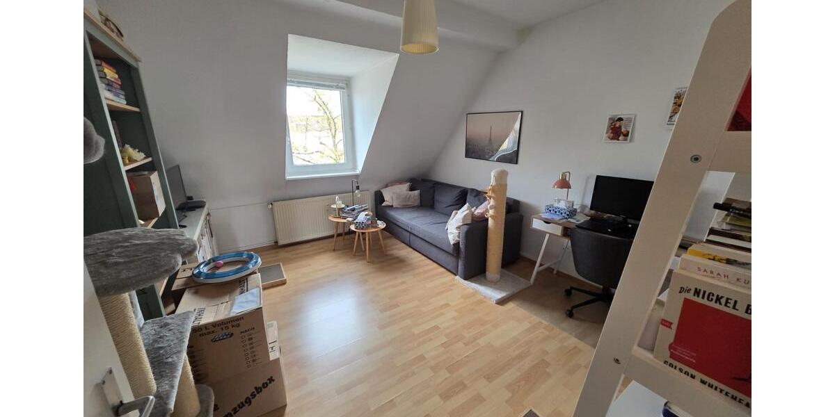 Dachgeschoßwohnung Duisburg Duisburg-Mitte - 2 Zimmer, 43 m&sup2;, 563&euro; | Angebot:26368104