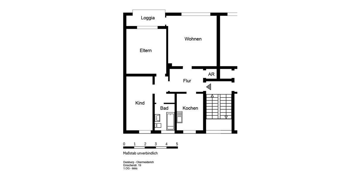 Großer Komfort, kleiner Preis! 3 zimmer