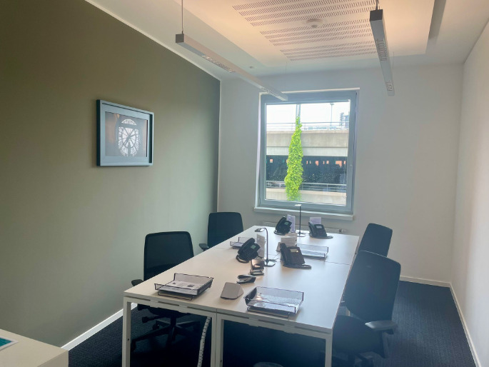 Helles Privatbüro am Centro Oberhausen – flexibel, möbliert, All inkl. zimmer