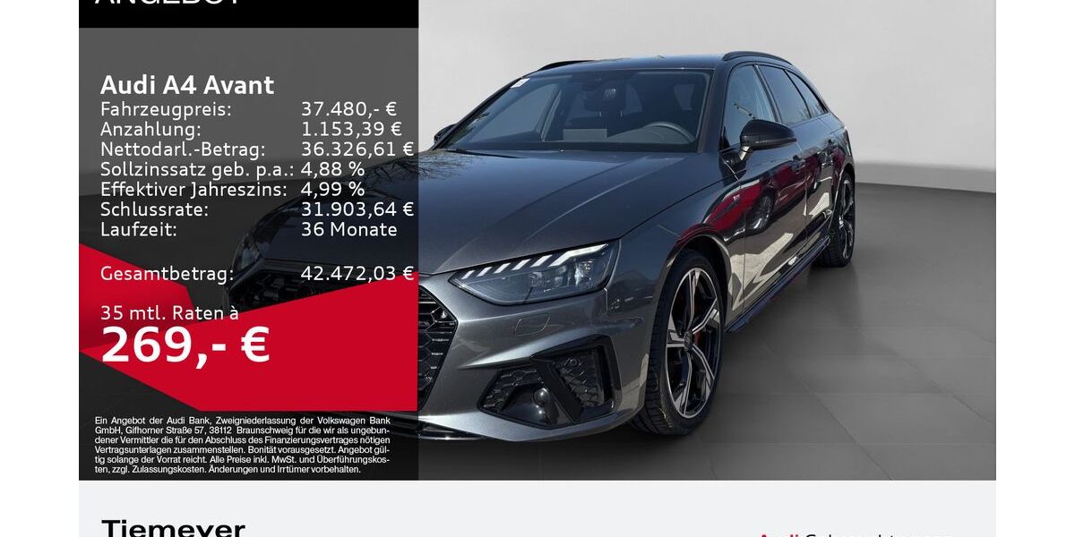 Audi A4 24.553 km 36.980 &euro; Oberhausen 46047