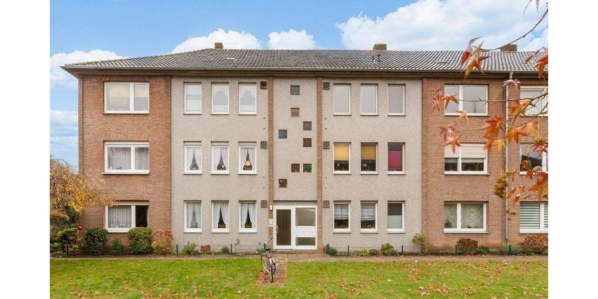 Gut geschnittene 2-Zimmer-Wohnung mit Entwicklungspotential in Krefeld Inrath Kliedbruch 2 zimmer