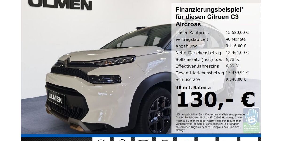 Citroen C3 Aircross 15.823 km 15.580 &euro; Düsseldorf 40233