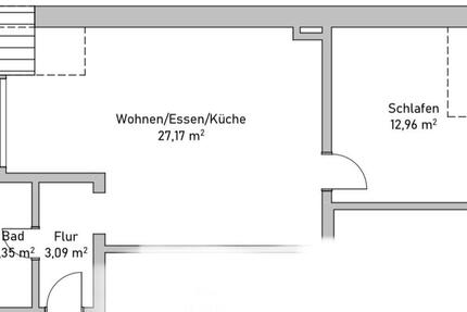 2Zimmer Wohnung Marl-Hüls Zentral 45qm ERSTBEZUG nach SANIERUNG 2 zimmer