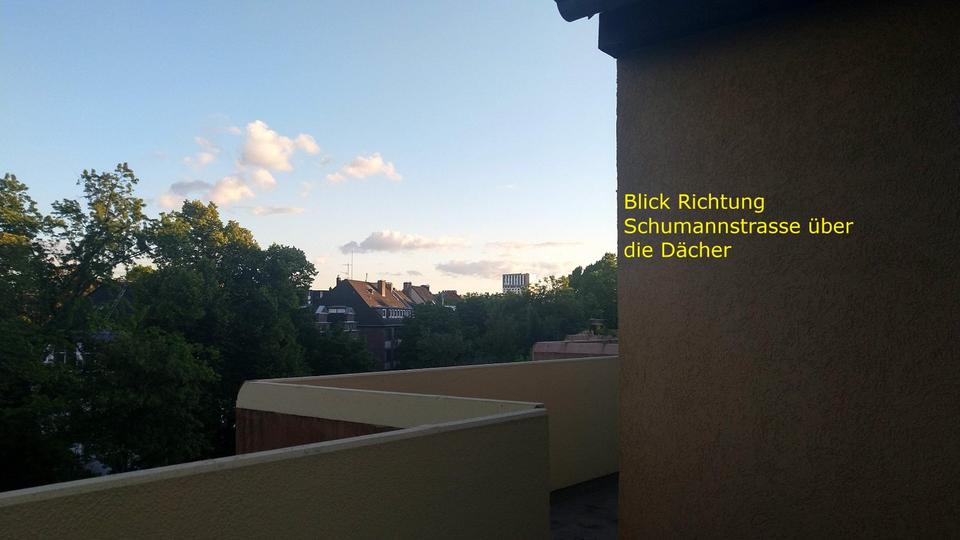 attraktive 2-Zi-Wohnung in Düsseldorf-Zoo (Flingern) unmöbliert zimmer