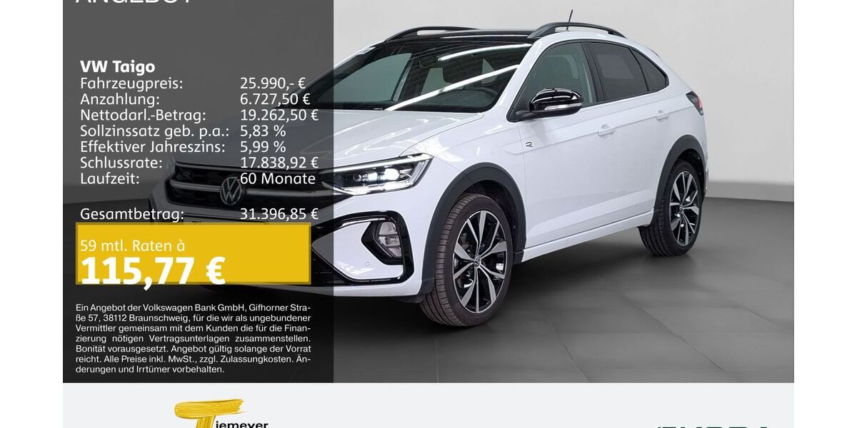 VW Taigo 9.631 km 24.960 &euro; Bochum 44809