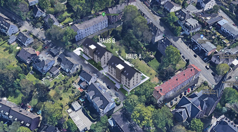 Etagenwohnung Bochum Linden - 2 Zimmer, 73 m&sup2;, 319.000&euro; | Angebot:19318612