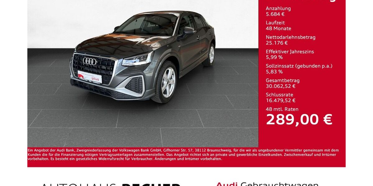 Audi Q2 10.031 km 30.860 &euro; Wesel 46485