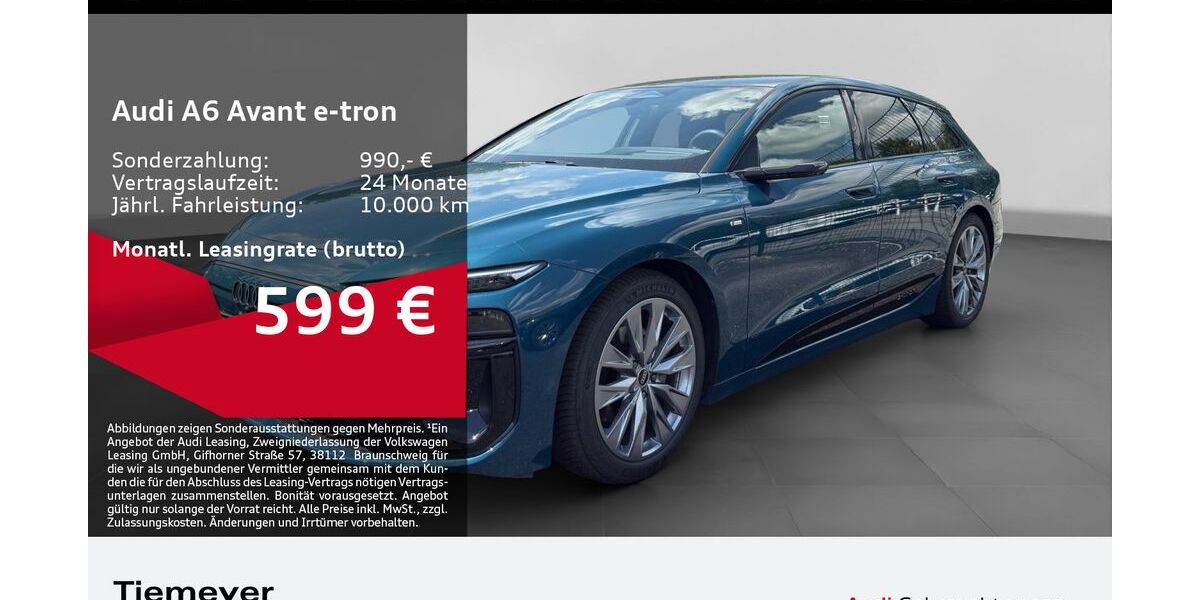 Audi A6 e-tron 11.563 km 63.770 &euro; Gelsenkirchen 45894