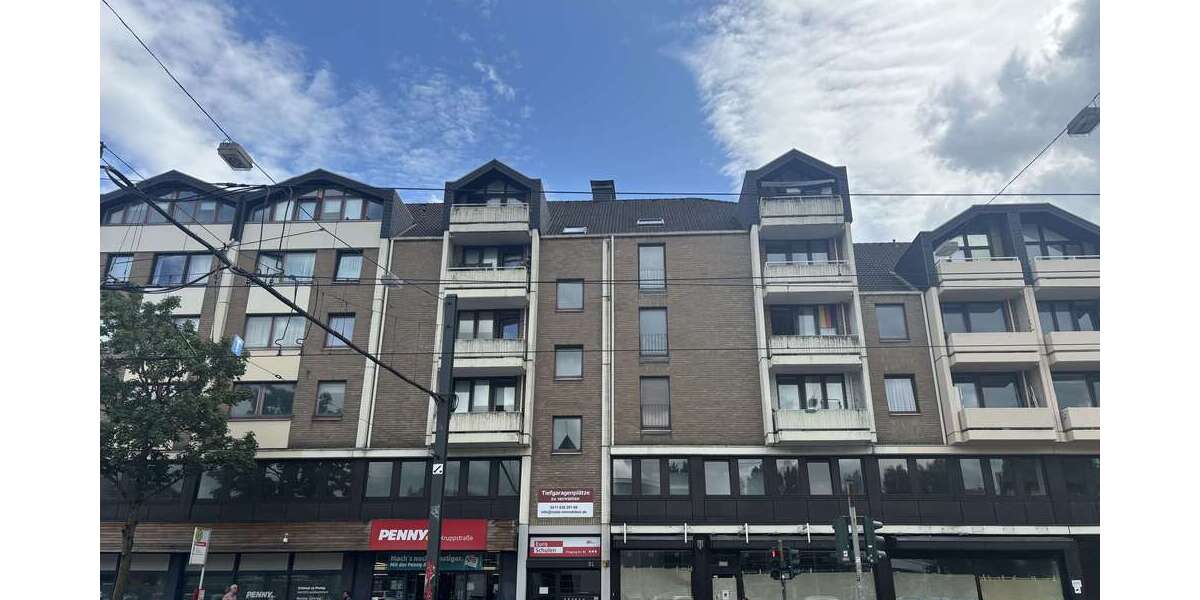Etagenwohnung Düsseldorf Oberbilk - 2 Zimmer, 65 m&sup2;, 249.000&euro; | Angebot:26898310