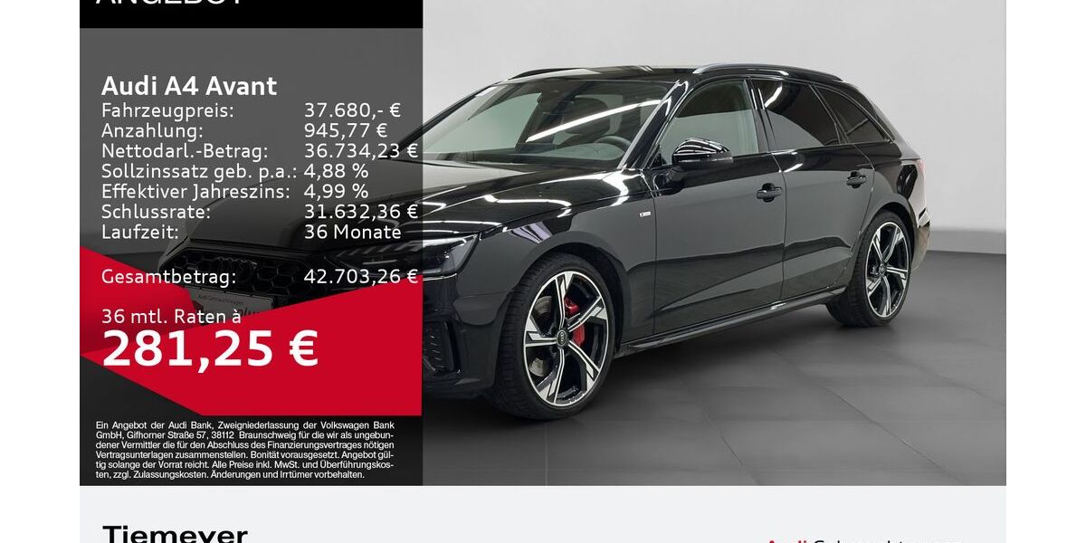Audi A4 23.525 km 37.680 &euro; Dorsten 46284
