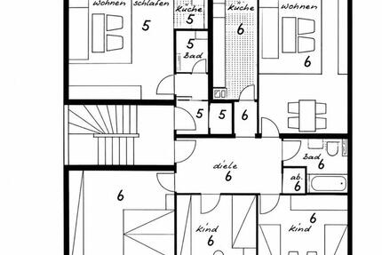 Wohnung Essen Stadtbezirk III - 5 Zimmer, 103 m&sup2;, 225.000&euro; | Angebot:26946332