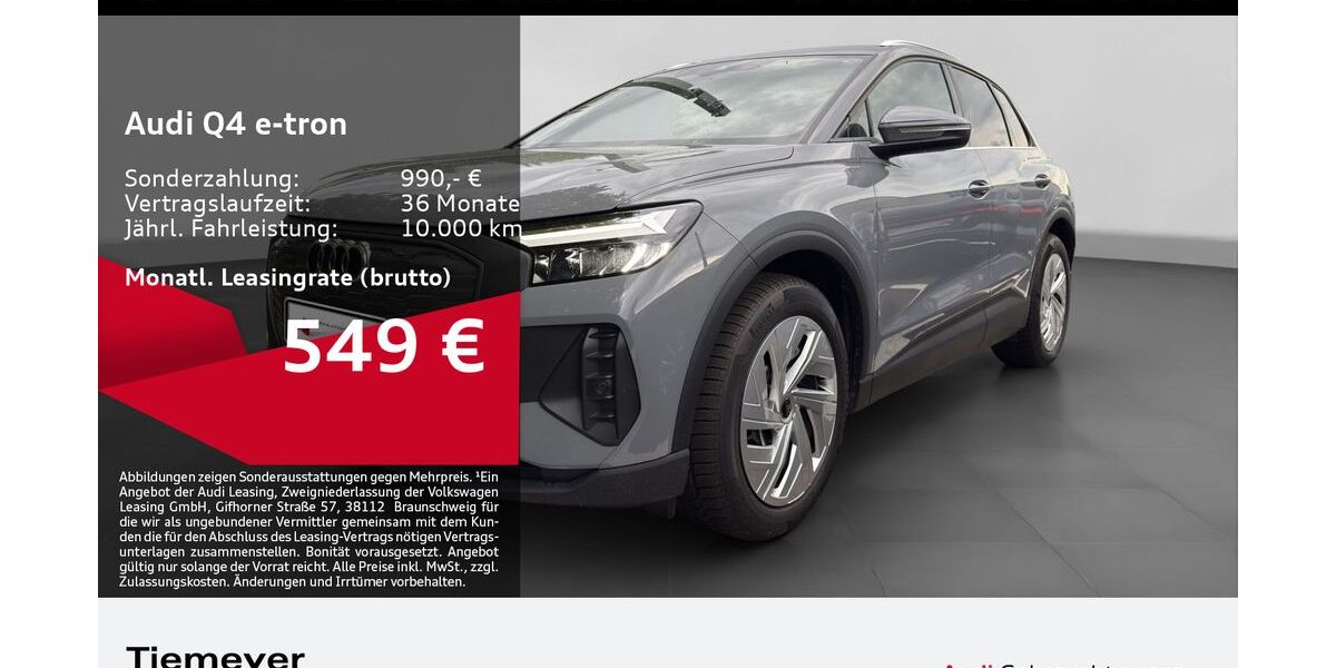 Audi Q4 e-tron 7.669 km 46.330 &euro; Gelsenkirchen 45894