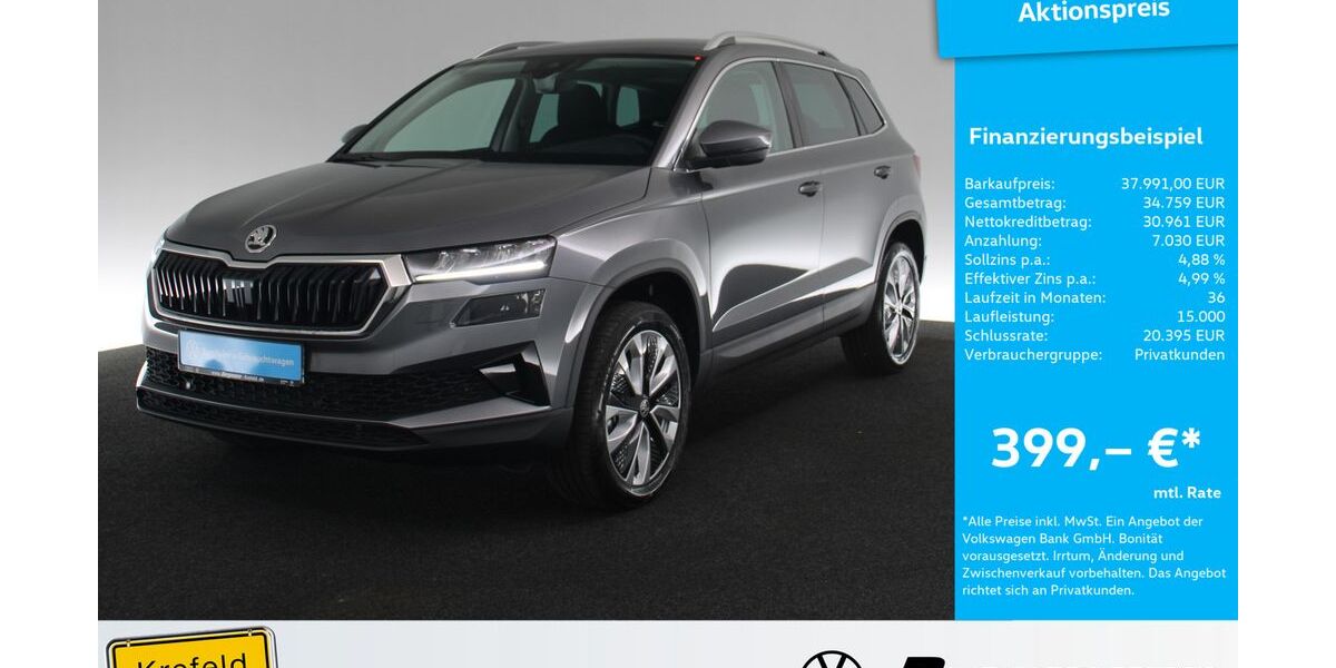 Skoda Karoq 1.010 km 37.592 &euro; Krefeld 47803