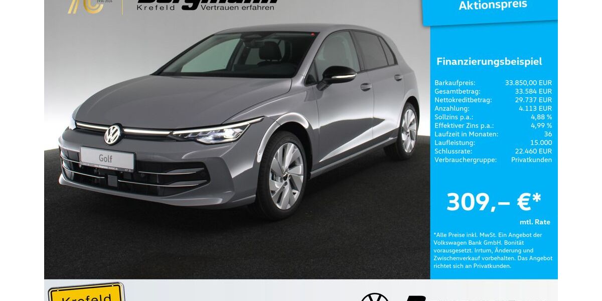 VW Golf 6.000 km 31.450 &euro; Krefeld 47803