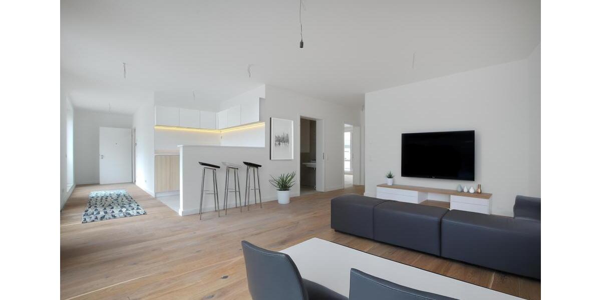 Erstbezug! Exklusive 3-Zimmer-Wohnung mit Terrasse im 5. OG – hochwertiger Neubau in Stadtmitte 3 zimmer