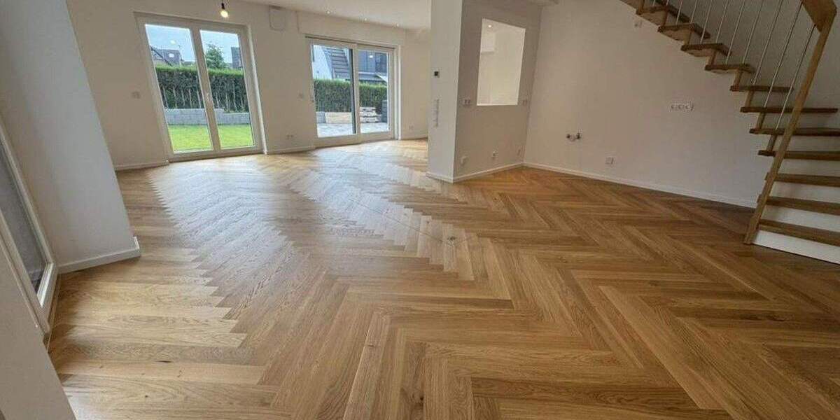 Provisionsfrei: Niedrigenergiehaus, bezugsfertig in Düsseldorf-Kalkum, Süd-West-Lage 3 zimmer