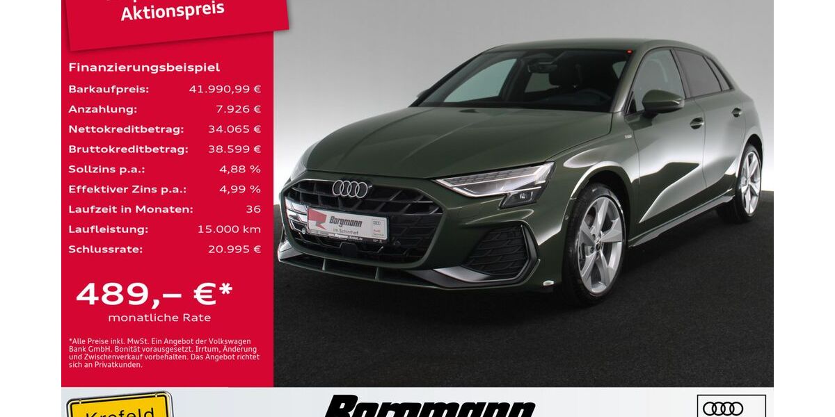 Audi A3 1.010 km 41.991 &euro; Krefeld 47803