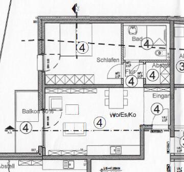 Helle Neubauwohnung im Herzen von Schermbeck 2 zimmer