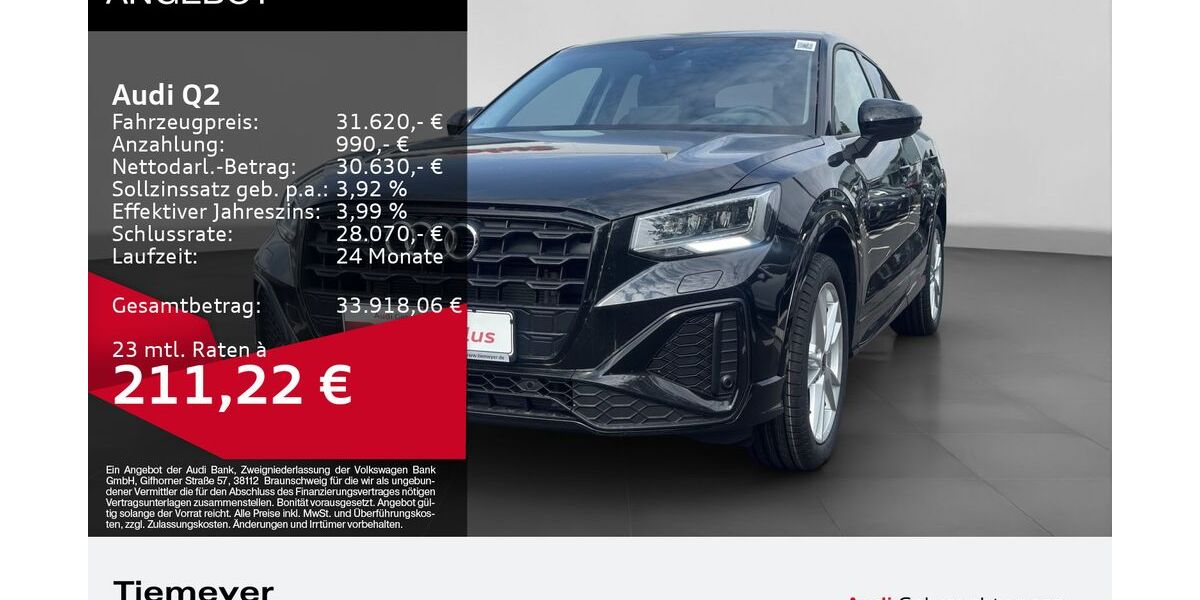 Audi Q2 27.203 km 30.330 &euro; Gelsenkirchen 45894