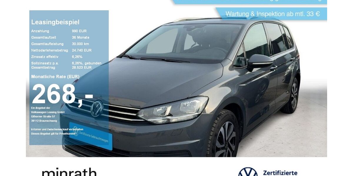 VW Touran 56.002 km 24.480 &euro; Duisburg-Rheinhausen 47226