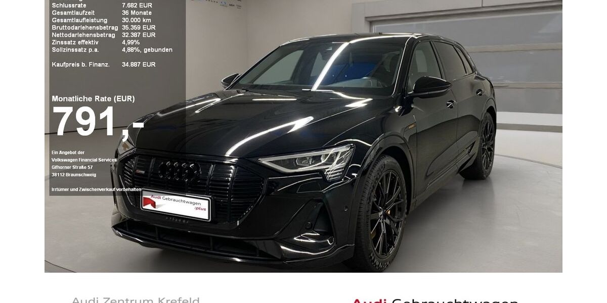 Audi e-tron 70.690 km 34.887 &euro; Krefeld 47805