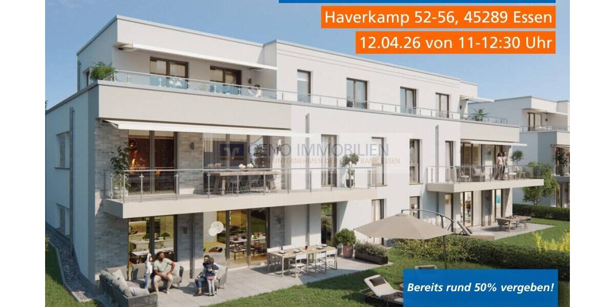 Etagenwohnung Essen / Burgaltendorf Burgaltendorf - 3 Zimmer, 96 m&sup2;, 480.000&euro; | Angebot:25708891