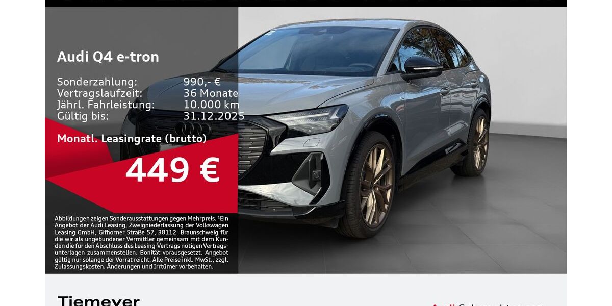 Audi Q4 e-tron 7.374 km 48.140 &euro; Dorsten 46284