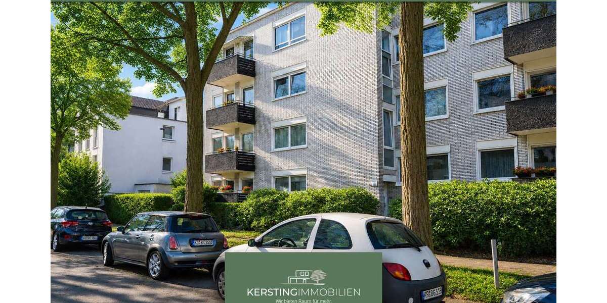 Etagenwohnung Krefeld / Cracau Cracau - 2.5 Zimmer, 107 m&sup2;, 1.120&euro; | Angebot:26877785