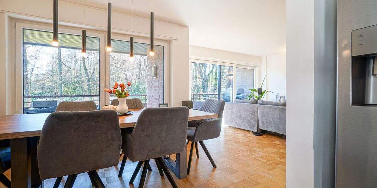 Etagenwohnung Mülheim an der Ruhr Saarn - 3 Zimmer, 94 m&sup2;, 1.300&euro; | Angebot:25399868