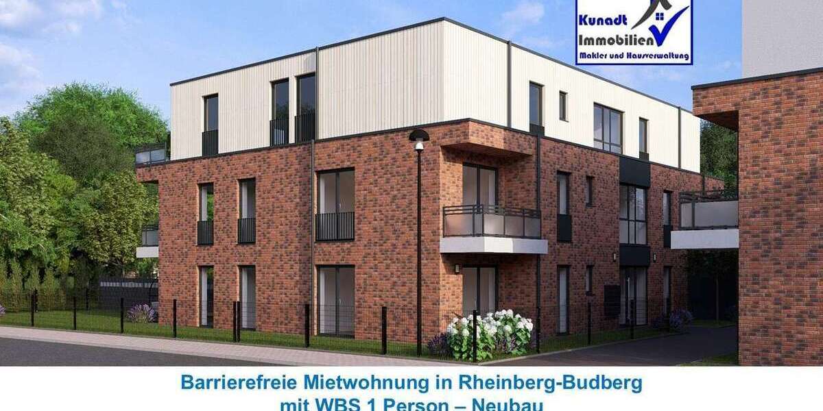 Etagenwohnung Rheinberg - 2 Zimmer, 37 m&sup2;, 273&euro; | Angebot:25571403