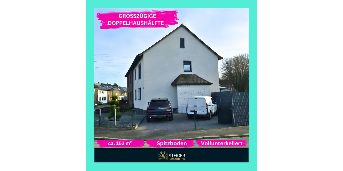 Einfamilienhaus Recklinghausen Grullbad - 6 Zimmer, 150 m&sup2;, 439.000&euro; | Angebot:24844043