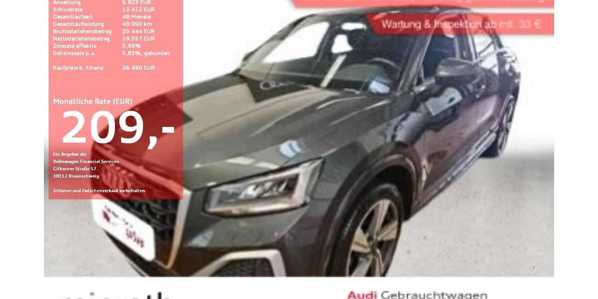 Audi Q2 30.903 km 24.230 &euro; Moers-Hülsdonk 47441