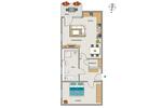 Etagenwohnung Bochum Wiemelhausen - 2 Zimmer, 65 m&sup2;, 948&euro; | Angebot:26272878