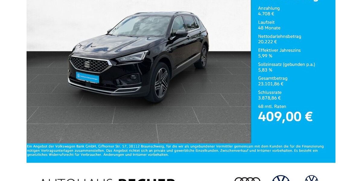 Seat Tarraco 64.594 km 24.930 &euro; Wesel 46485